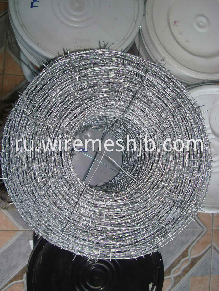 Galvanized Barbed Wire Fencing